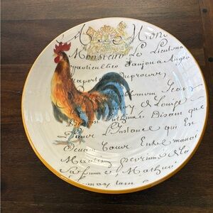 Williams Sonoma Rooster Bowl - Multicolor